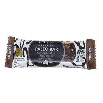 Eclipse Organics Raw Paleo Bar Chocolate Brownie 45g