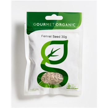 Gourmet Organic Fennel Seed 30g