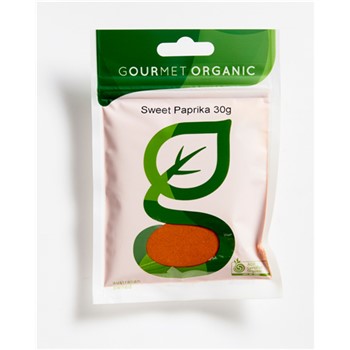 Gourmet Organic Sweet Paprika 30g