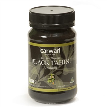 Carwari Unhulled Black Tahini 375g
