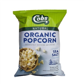 Cobs Organic Popcorn Sea Salt 80g