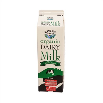Living Planet Dairy Full Cream Milk 1L (CHILLED)