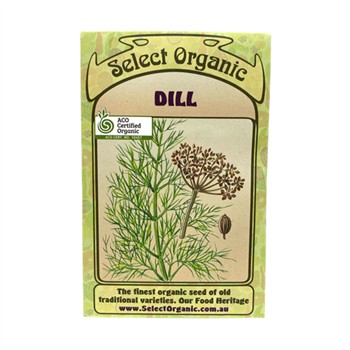 Dill Select Organic Seeds