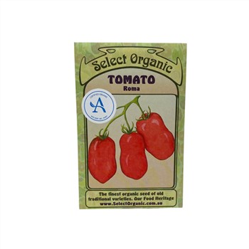 Tomato Roma Select Organic Seeds