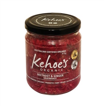 Kehoe's Beetroot & Ginger Sauerkraut 410g