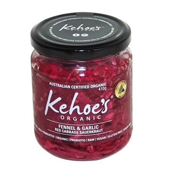 Kehoe's Fennel & Garlic Sauerkraut 410g
