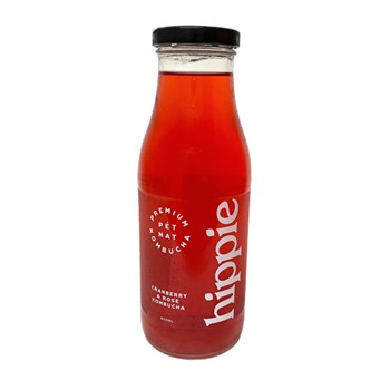 Hippie Kombucha Cranberry and Rose 500ml
