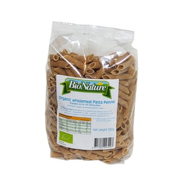 BioNature Wholemeal Penne Pasta 500g