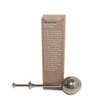 Love Tea Spring Handle Tea Infuser