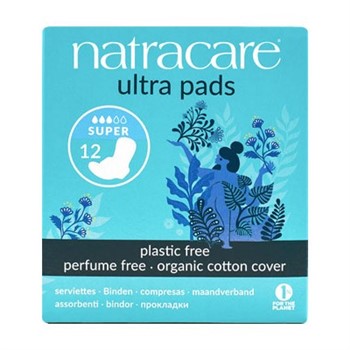 Natracare Organic Cotton Pads Ultra Super 10pk