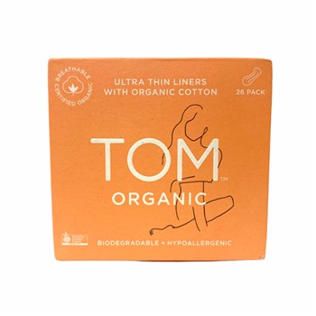 TOM Organic Ultra Thin Liners Everyday 26 pk