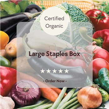$64 Large Organic Staples Box