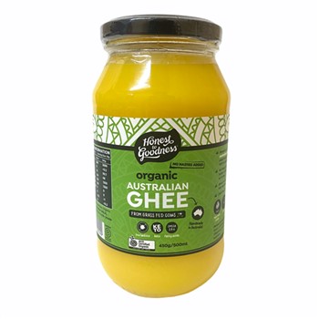 Honest to Goodness Australian Grass Fed Ghee 500ml