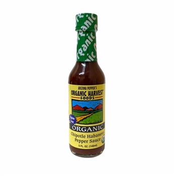 Organic Harvest Chipotle Habanero Pepper Sauce 148mL