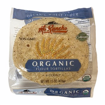 Mi Rancho Flour Burrito Tortillas 6 Tortillas (BLUE) 384g