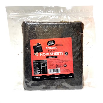 Honest to Goodness Sushi Nori 50 Sheets 125g