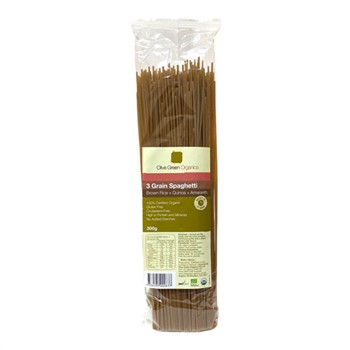 Olive Green 3 Grain Spaghetti (Gluten Free) 300g