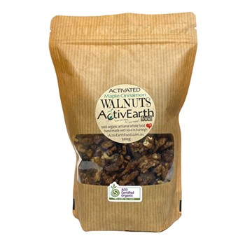 Activearth Activated Maple Cinnamon Walnuts 300g