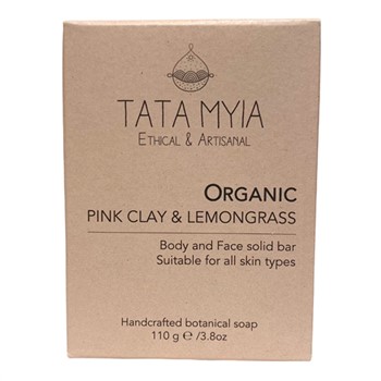 Tata Myia Pink Clay & Lemongrass Soap 110g
