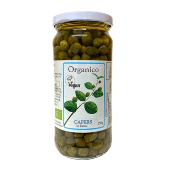 Organico Capers in Brine 250g