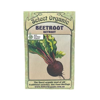 Beetroot Detroit Select Organic Seeds