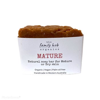 The Family Hub Organics Soap for Mature or Dry Skin 100g