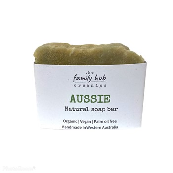 The Family Hub Organics Soap Aussie 110g