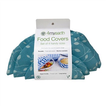 Food Covers 4 My Earth Leaf Set of 4 Sizes