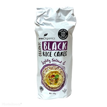 Ceres Black Rice Cakes Lightly Salted 110g