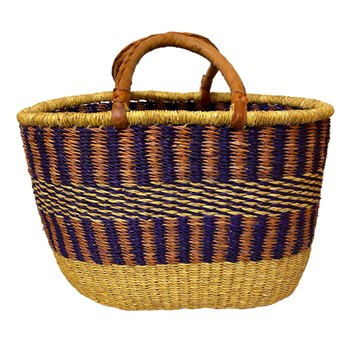 African Bolga Basket Oval