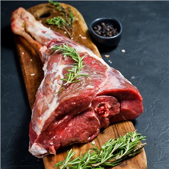Organic Lamb Leg Roast Bone In (approx) 900g