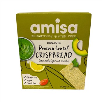 Amisa Protein Lentil Crispbread 100g