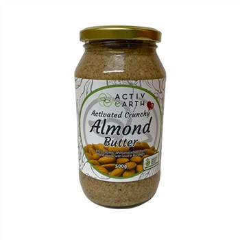 Activearth Activated Crunchy Almond Butter 500g