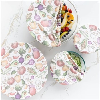 Food Covers 4 My Earth Veggies Set of 4 Sizes