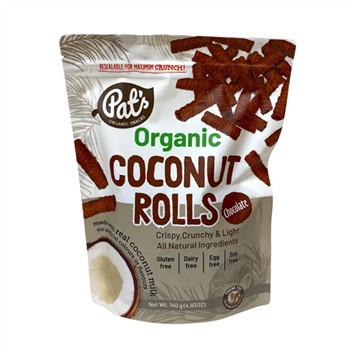 Pat's Coconut Rolls Chocolate 140g