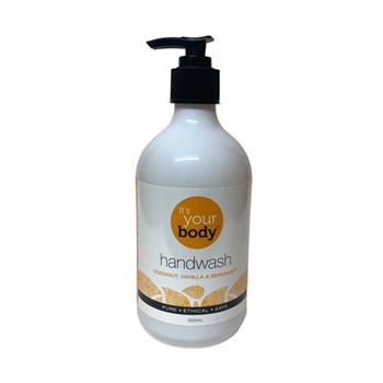 It's Your Body Hand Wash Coconut, Vanilla & Bergamot 500mL