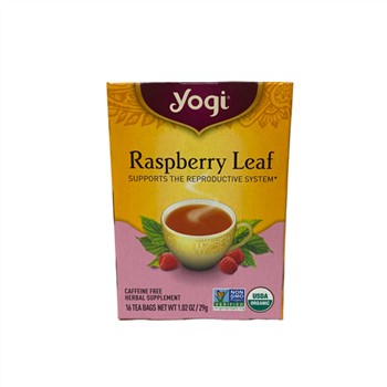 Yogi Raspberry Leaf Tea 16 teabags
