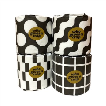 Who Gives a Crap Bamboo Toilet Paper (4 Rolls)