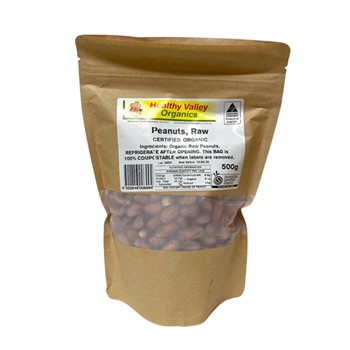 Healthy Valley Peanuts RAW 500g