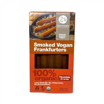 Tofutown Smoked Vegan Frankfurters 5 pack 275g