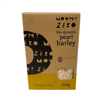Mount Zero Pearl Barley Biodynamic 500g