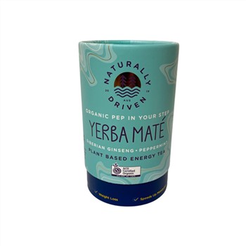 Naturally Driven Yerba Maté Siberian Ginseng & Peppermint 60g