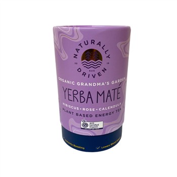 Naturally Driven Yerba Maté Hibiscus, Rose & Calendula 60g