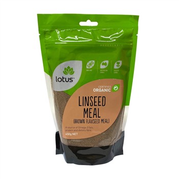 Lotus Organic Brown Linseed/Flaxseed Meal 450g
