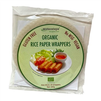 Watersteps Rice Paper Wrappers 15 Wrappers 150g