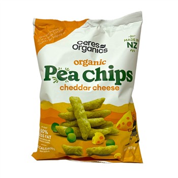 Ceres Pea Chips Cheddar Cheese 100g