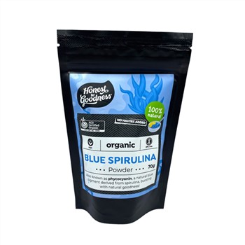 Honest to Goodness Blue Spirulina Powder 70g
