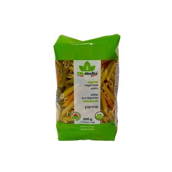 Bioitalia Tomato & Spinach Penne Pasta 500g