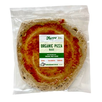 Farro Organico Spelt Pizza Base with Sauce 312g