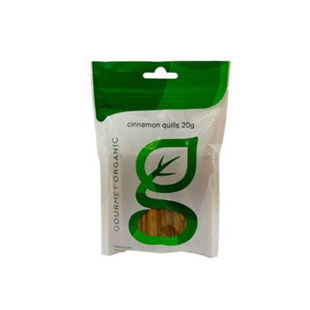 Gourmet Organic Cinnamon Quills 20g